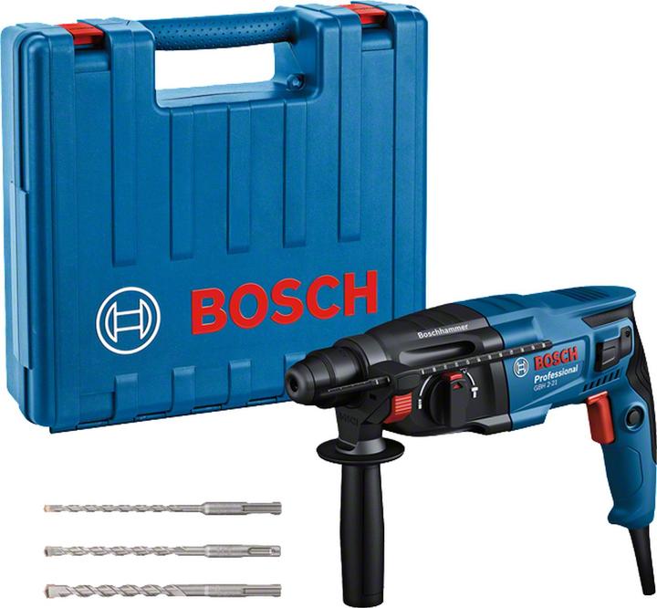 Produktbild Bosch Professional Bohrhammer mit SDS plus GBH 2-21 mit 1x Bohrer SDS plus 6/8/10 mm (Netzbetrieb)