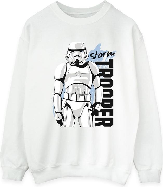 Actual product image Star Wars Mens Storm Trooper Sweatshirt (M)