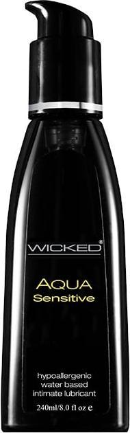 Wicked Sensual Care Wicked Wicked Wicked Aqua Sensitive Black 240ml (240 ml)