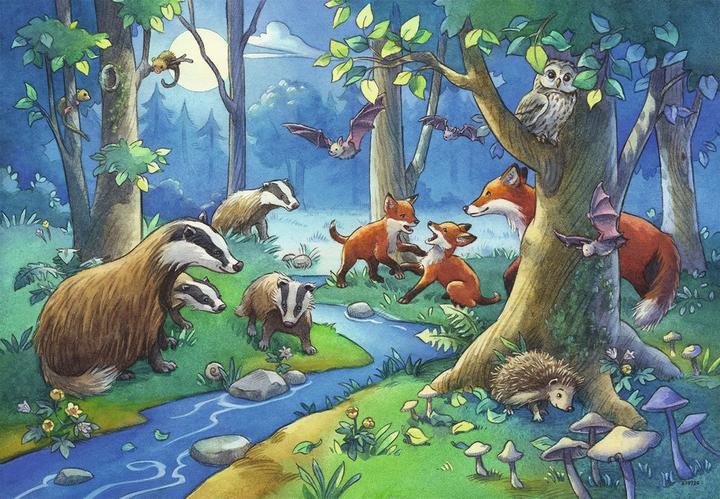 Produktbild Ravensburger Tiere des Waldes (24 Teile)