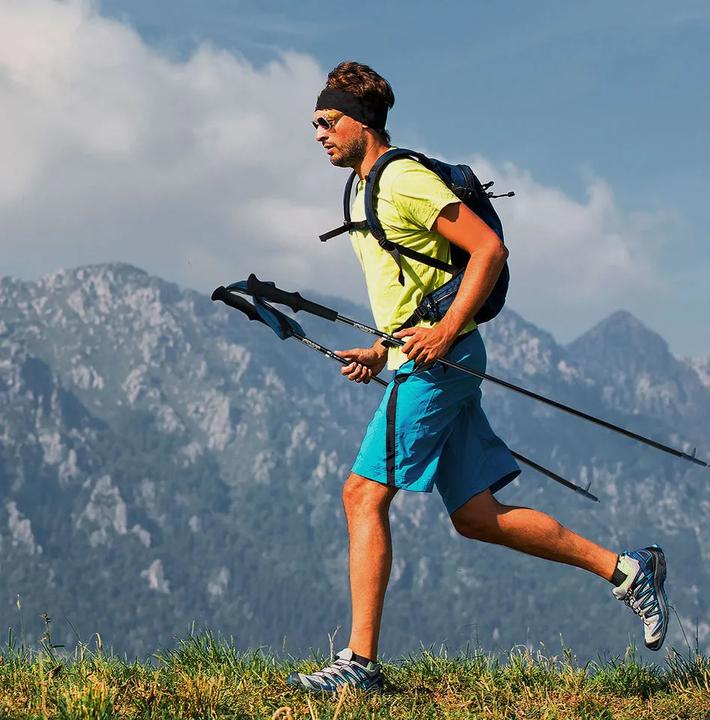 Image du produit Kiwikā Cheetah Bâton pliable de randonnée en montagne (130 cm)