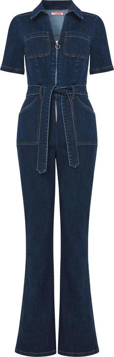 Actual product image Joe Browns Retro denim zip-front jumpsuit (46)