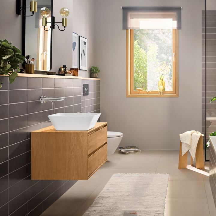 Produktbild hansgrohe HG 2-L EH-WT-MI Rebris E Unterputz, für Wandmontage chrom