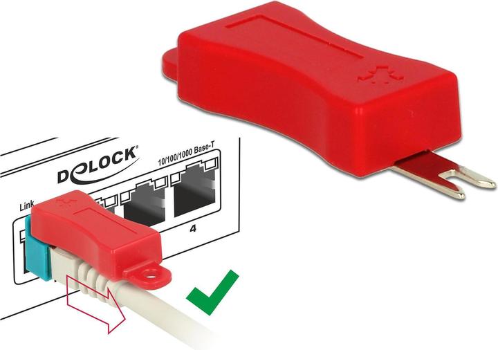 Delock RJ45 locking tool 4 pieces (Tool)
