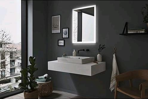 Actual product image Paulmann Mirra illuminated mirror (80 x 60 x 3 cm)