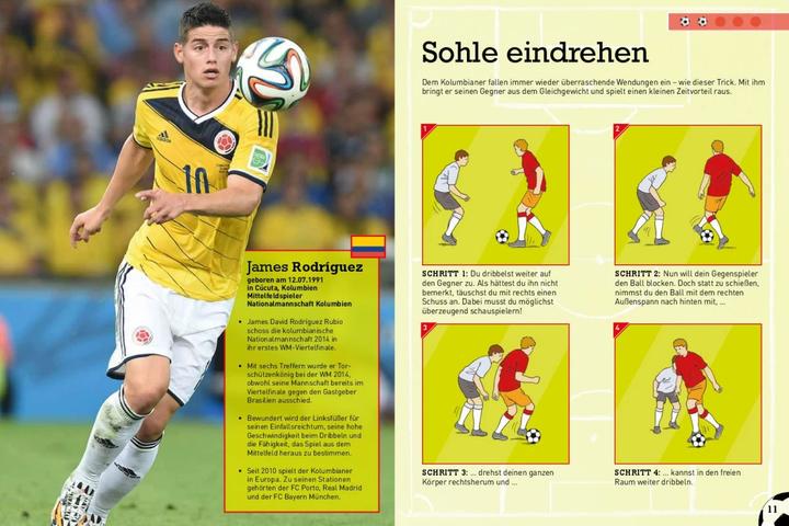 Produktbild Die besten Fussballtricks - Mit Trainingsposter (Deutsch, Hendrik Kranenberg, Sandra Noa, Schwager & Steinlein Verlag, 2017)