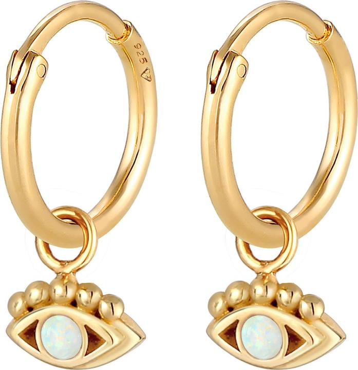 Produktbild Elli Evil Eye (925 Sterling Silber vergoldet, Synthetischer Opal)