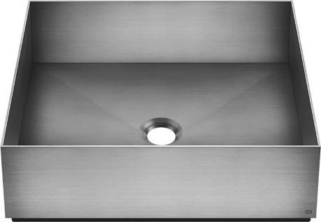 Acier inoxydable brossé mat