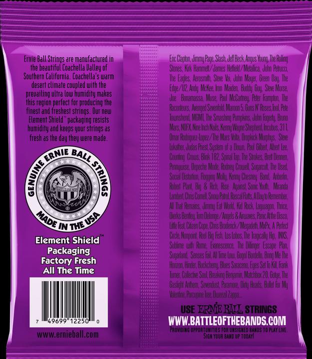 Produktbild Ernie Ball Power Slinky Classic Rock N Roll (6 x, E-Gitarre, 0.05")