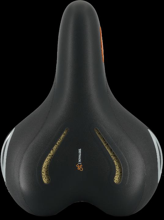 Produktbild Selle Royal LOOKIN Moderate Sattel, unisex silberner technoflex Schutz, Stracciatella