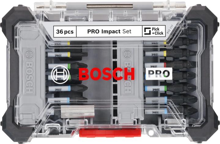 Produktbild Bosch Hausgeräte PRO Impact Schrauberbit-Set, 36-tlg.