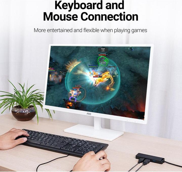 Actual product image Vention Chlbd (USB-A, 4 Ports)