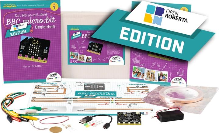 Produktbild Joy-it Abenteuer Elektronik MicroBit-V2, Open Roberta Edition