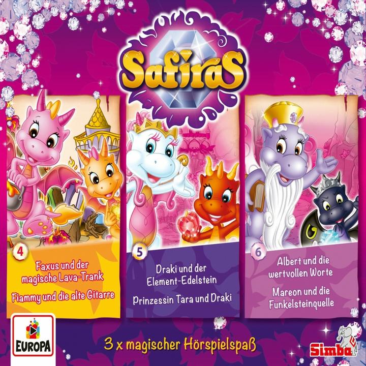 Actual product image Safiras - 002/3er Box - Dragon Box (Episodes 4 / 5 / 6) (Safiras, German)