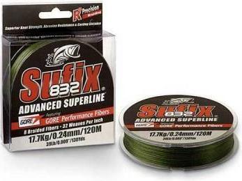 Sufix X8 832 Advanced Superline – 250m
