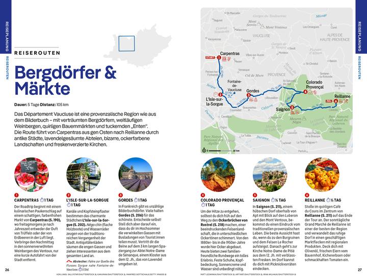 Actual product image Reiseführer Provence & Côte d'Azur (German, Chrissie McClatchie, Ashley Parsons, Michael Frankel, 2024)