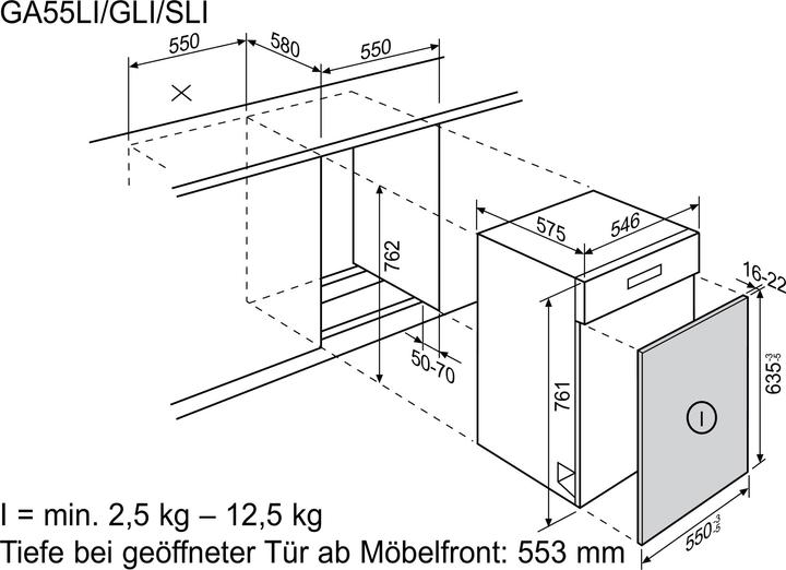 Immagine prodotto Electrolux GA55SLISP