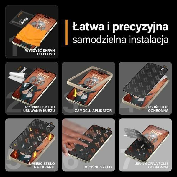 Immagine prodotto PanzerGlass Pellicola protettiva Ultra-Wide Fit w. EasyAligner (1 Pezzo/i, Apple iPhone 15 Plus)