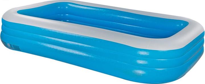 Actual product image Dema Bestway Swimming Pool Schwimmbecken Schwimmbad 305x183x56 cm blau aufblasbar