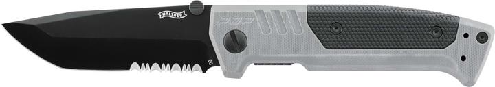 Image du produit Walther PDP Tanto Tungsten Gray à lame crantée (9.20 cm)