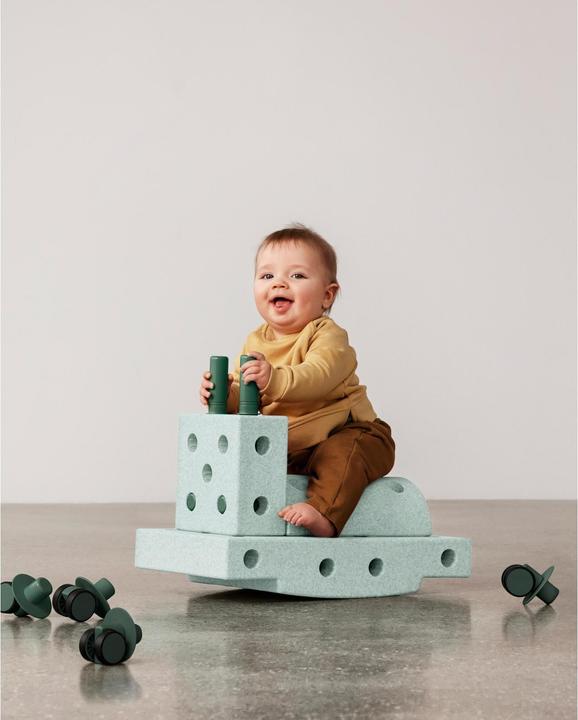 Produktbild Modu Curiosity-Set - Einstiegs-Set, Balancierbrett, Schaukelpferd, Motorik Spielzeug