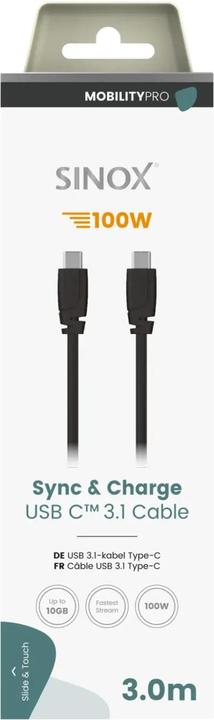 Produktbild Sinox SXI06363 (3 m, USB 3.2 Gen 2)