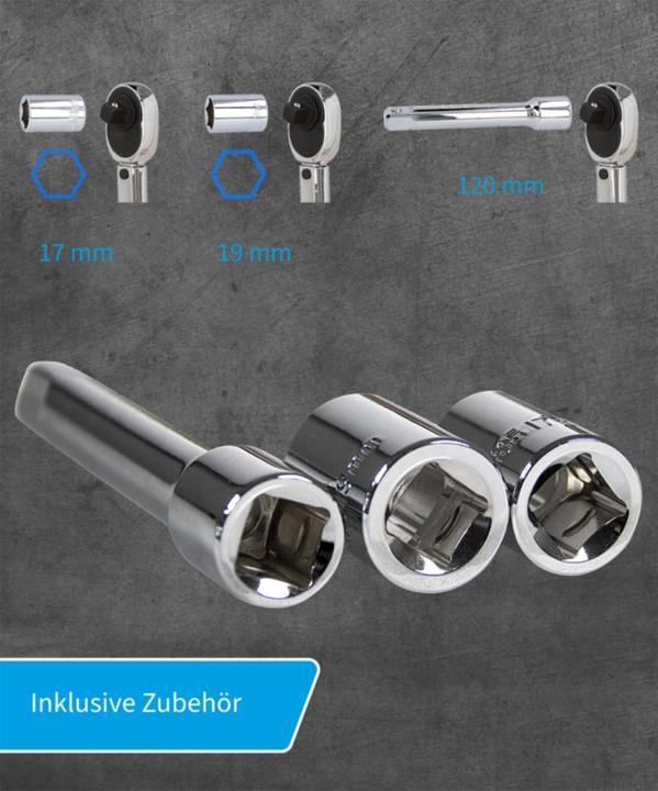 Actual product image Cartrend Torque wrench (1/2", 40 Nm, 210 Nm)