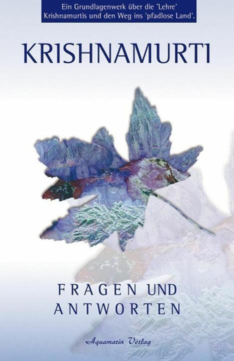 Immagine prodotto Fragen und Antworten (Tedesco, Jiddu Krishnamurti, 2001)