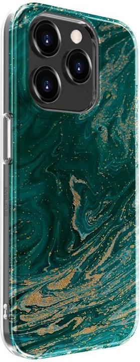 Evelatus iPhone 15 Pro PC Customised Print Design Marble (Apple iPhone 15 Pro)
