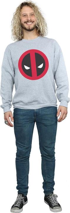 Actual product image Mens Deadpool Large Clean Logo Sweatshirt (M)