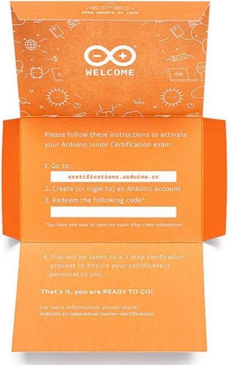Immagine prodotto Arduino AKX00043 - Pacchetto di certificazione Junior: Kit esame