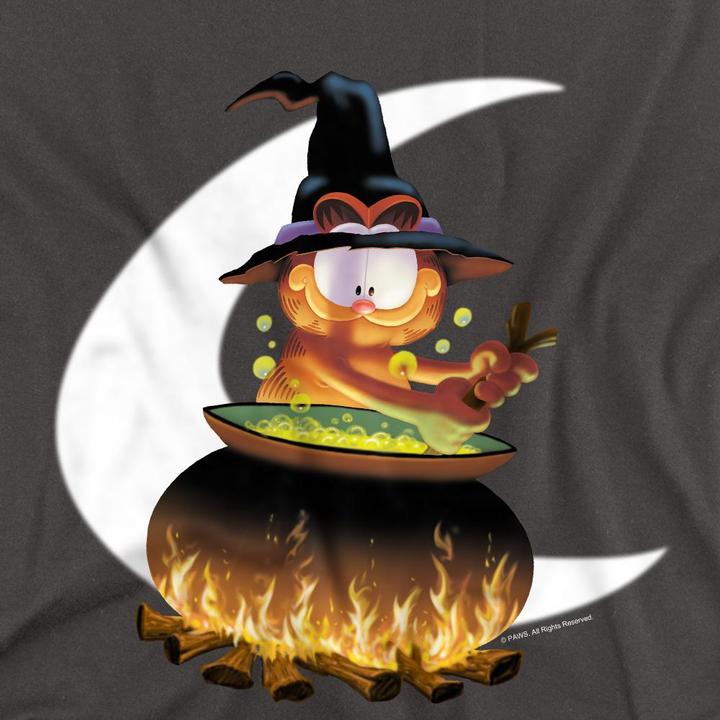 Actual product image Garfield Unisex Adult Stir The Pot T-Shirt (M)