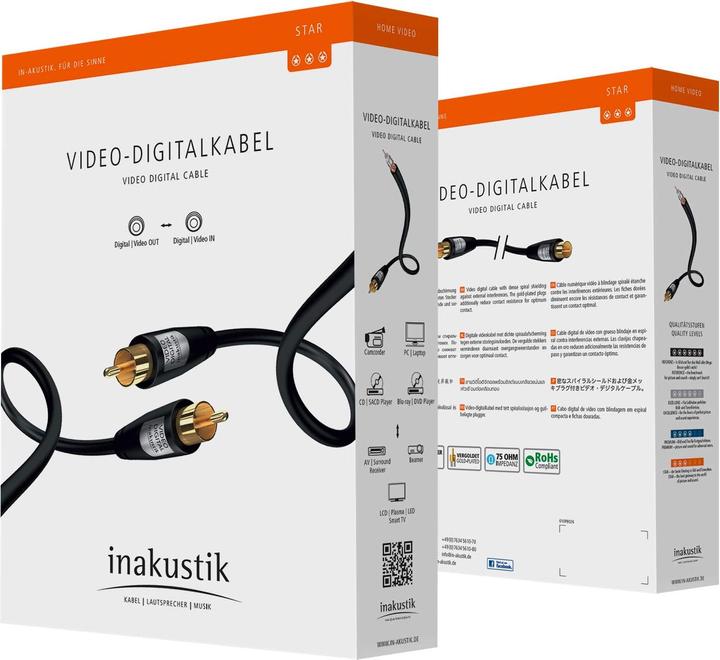 Immagine prodotto Inakustik STAR Cavo coassiale digitale (Cavi antenna)