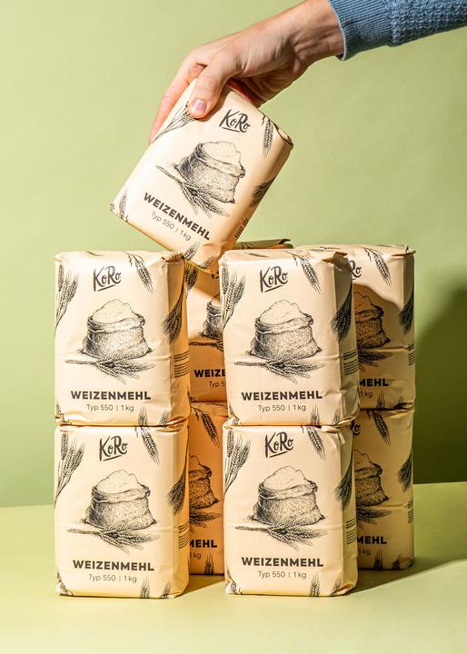 Image du produit KoRo Farine de blé type 550 (10000 g)