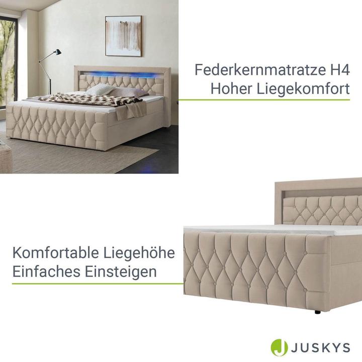 Actual product image Juskys Leona (200 x 180 cm)
