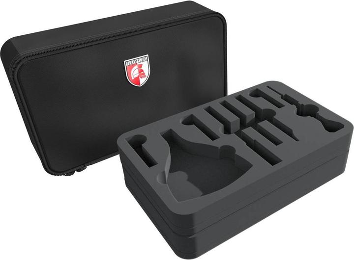 Produktbild Feldherr MI25BO - MINI Tasche für Bastelwerkzeuge + Farbfläschchen + Pinsel