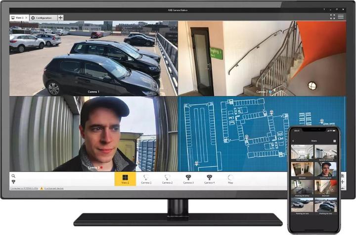 Image du produit Axis ACS 5 Upgr. Core vers Univ. 1 canal (1 Dispositifs)