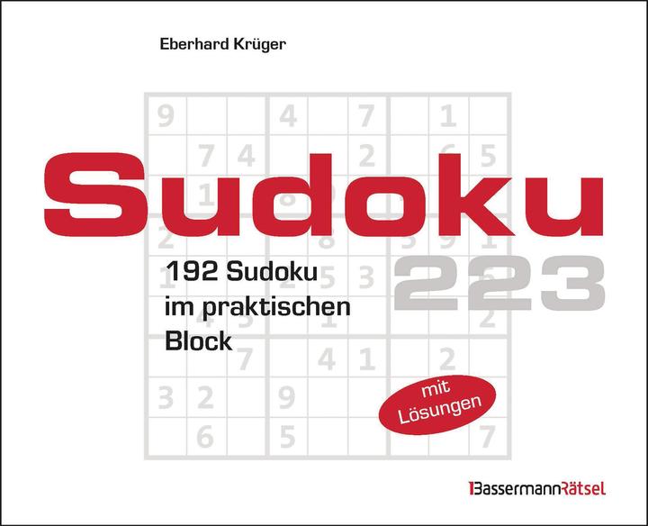Produktbild Sudokublock 223 (Deutsch)