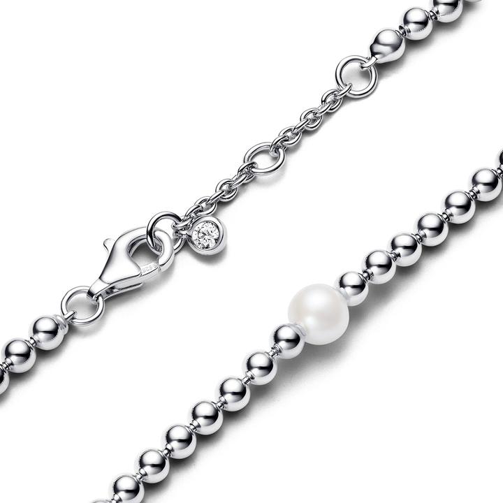 Produktbild Pandora Armband Treated Freshwater Cultured Pearl & Beads (16 cm, Sterling Silber 925er)