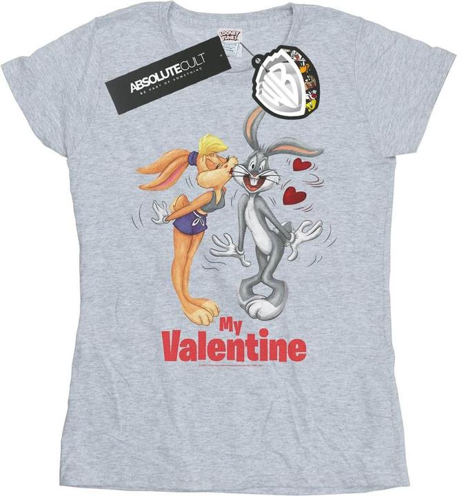 Looney Tunes Bugs Bunny And Lola Valentine's Day TShirt (XL)