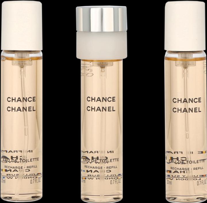 Actual product image Chanel Chance 3xRefills (Eau de toilette, 60 ml)