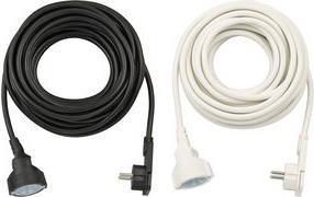Immagine prodotto Brennenstuhl Prolunga corta con spina piatta angolare 10m H05VVV-F3G1.5 nero (10 m, A 2 poli)