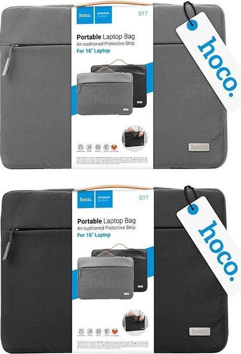 Produktbild Hoco Other Computer Accessory laptop bag 14" GT7 gray (14")