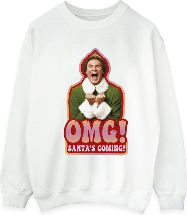 Immagine prodotto Elf Santa's Coming Felpa Uomo (5XL)