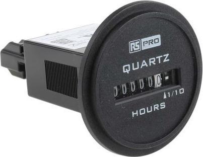 Image du produit Rs Pro Compteur ascendant Analogique 6 chiffres, heures, max. 50Hz, 10  80 V dc