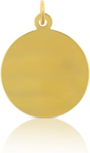 Produktbild Muau Gravurplatte (Gelbgold 750)