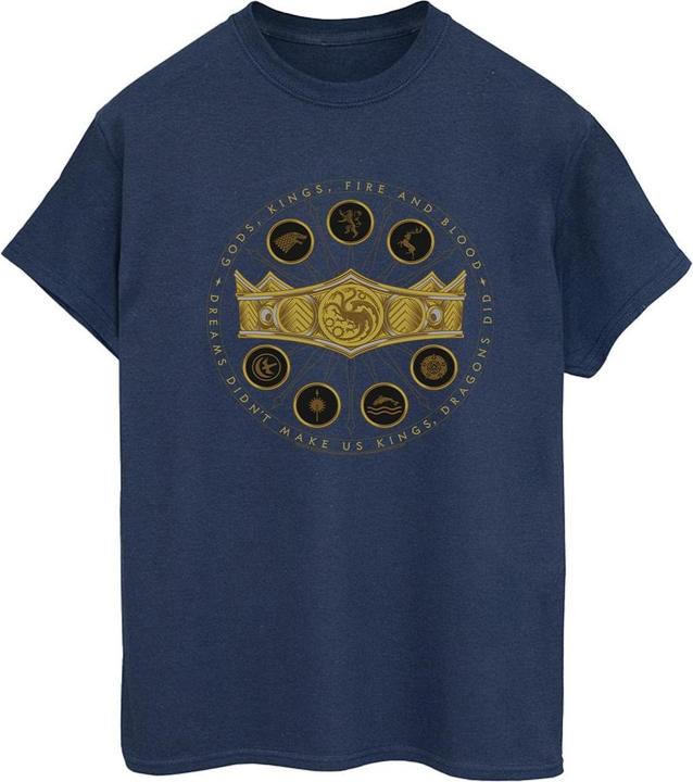 Game of Thrones Gods Kings Fire And Blood TShirt (XL)