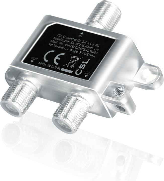 Produktbild CSL 2-Wege Sat Verteiler (Verteiler)