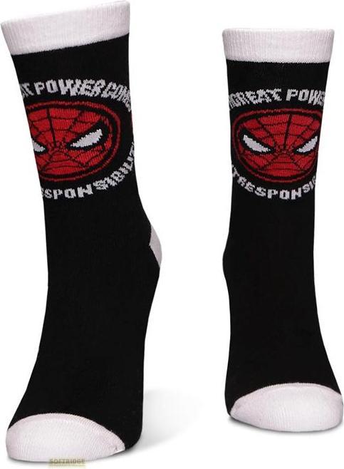 Immagine prodotto Spiderman Calze a girocollo (3Pack) (confezione da 3, 39, 42)