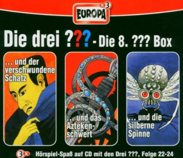 Produktbild Die drei??? Box 08. Folgen 22-24 (drei Fragezeichen) 3 CDs (Deutsch)